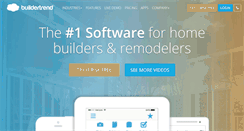 Desktop Screenshot of buildertrend.com