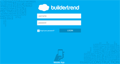 Desktop Screenshot of buildertrend.net