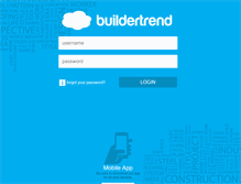 Tablet Screenshot of buildertrend.net